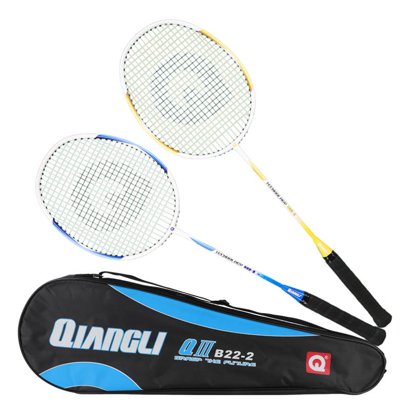 强力羽毛球拍正品旗舰店专业级碳素纤维超轻耐用型成人单双拍套装 - 图3