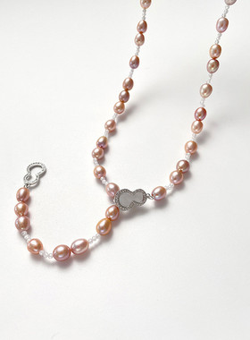 可调节葫芦设计珍珠项链优雅个性