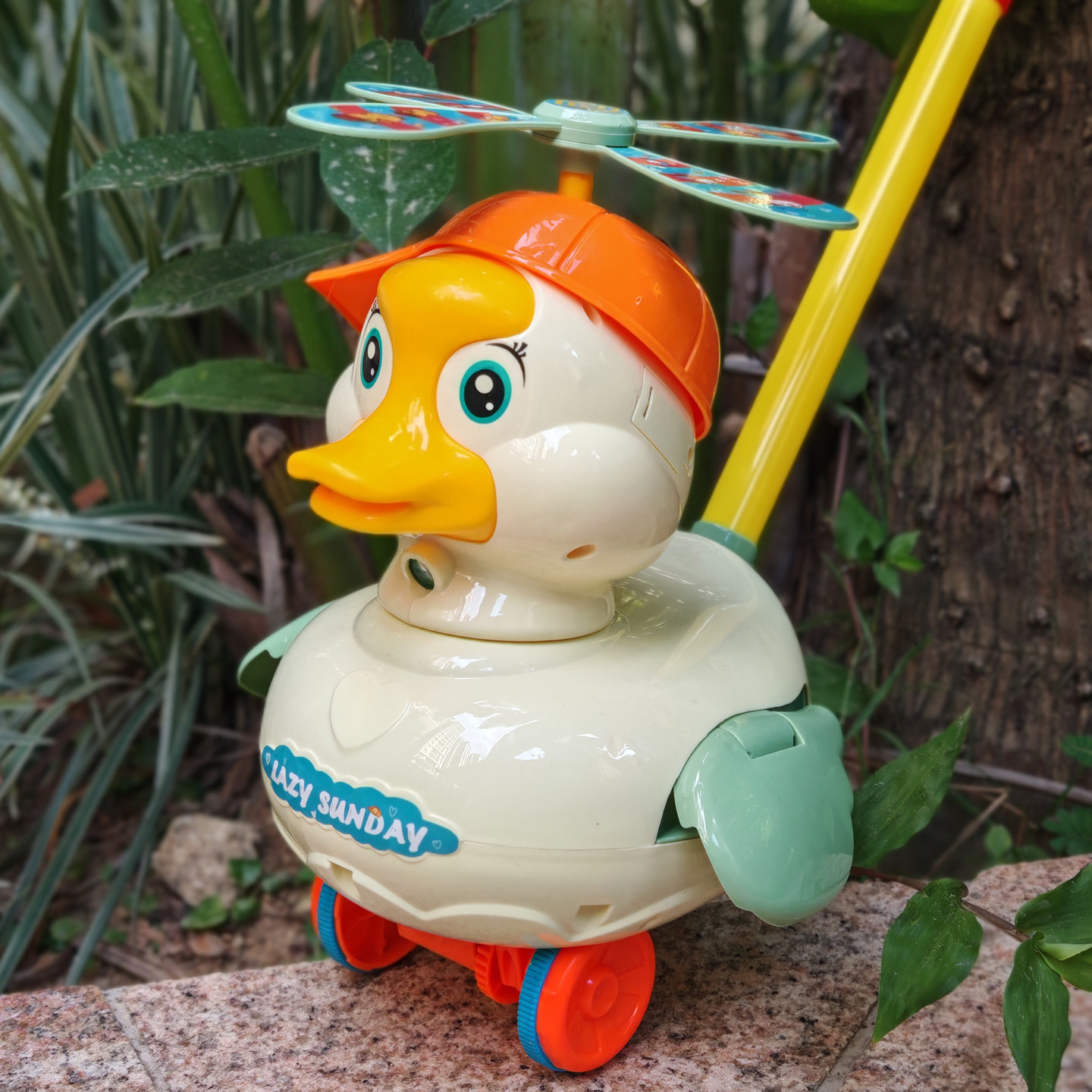 儿童学步手推车玩具推推乐1-2岁学步车单杆响铃推车婴儿玩具,淘宝优惠券,粉丝福利购,淘宝优惠卷