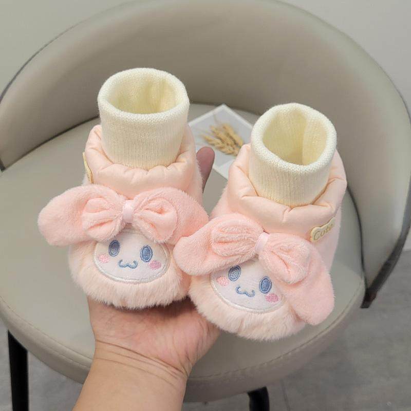 宝宝鞋子加绒6到12个月婴儿鞋袜潮可爱保暖毛毛不掉鞋防滑秋冬季,淘宝优惠券,粉丝福利购,淘宝优惠卷