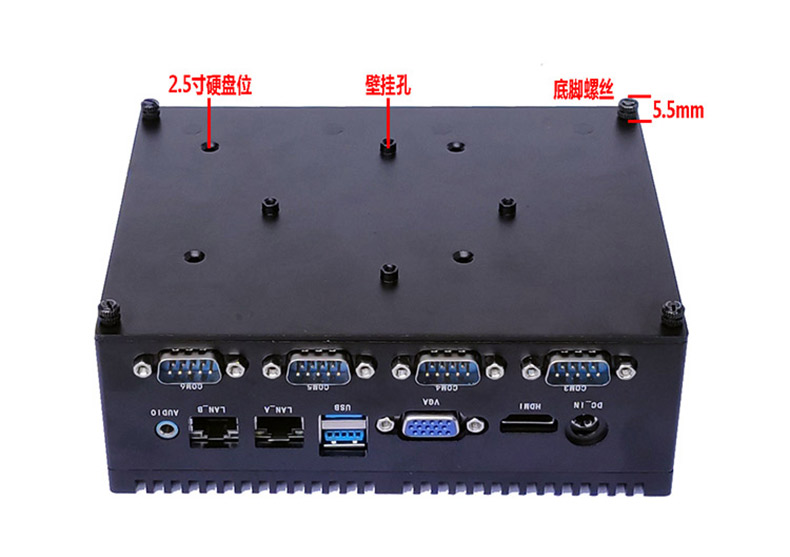 全新研拓818SE整机3.5寸工控机主机板载4G8G内存六代七代i3i5平台 - 图2