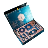 Комплект, помада, кушон, рассыпчатая пудра, тени для век, консилер, база под макияж, набор, полный комплект, подходит для начинающих