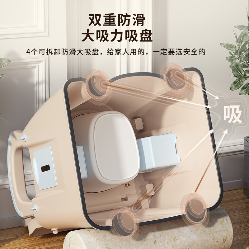 室内便携式家用成人卧室移动马桶 hfine孕妇马桶/座便器