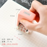 Zakka Style Retro Wood Cute Diary Date Дата оплата годом на месяц роликовые счета