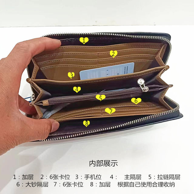Rolls-Shuaite Clutch Fabric Simple and Versatile Business