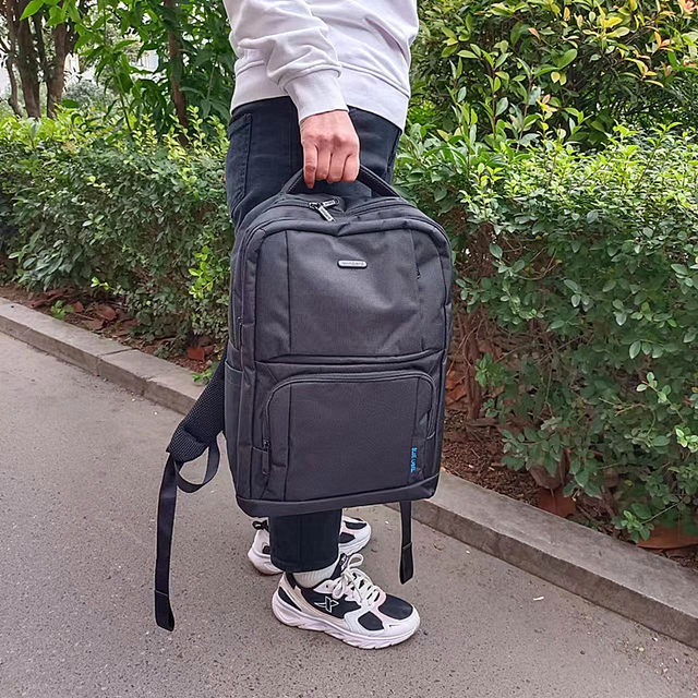 Wei Bao business travel men's backpack polyester fabric