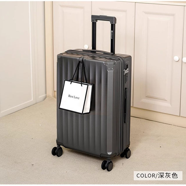 Lulu Kaidi zipper trolley case new multi-function