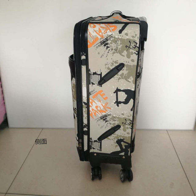 Lulu Kaidi universal wheel school nylon trolley case