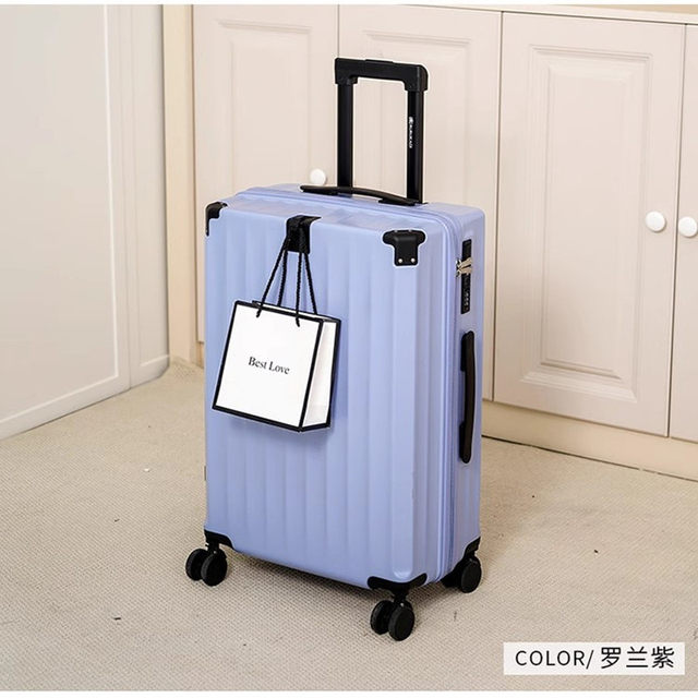 Lulu Kaidi zipper trolley case new multi-function
