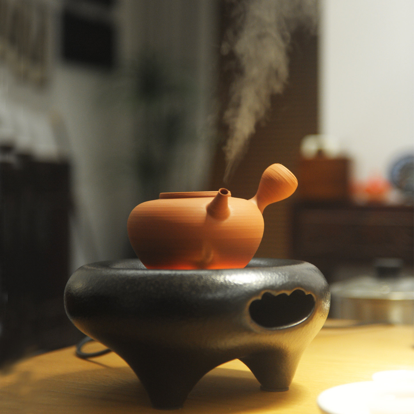 潮人茶事 釜型电热丝炉静音煮茶炉工夫茶砂铫电炉围炉电丝发热盘,淘宝优惠券,粉丝福利购,淘宝优惠卷