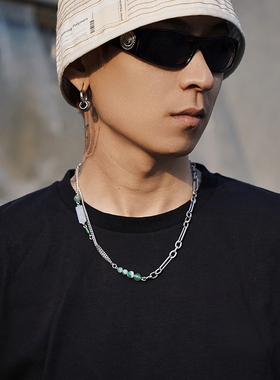 艺术玉石拼接情侣男女