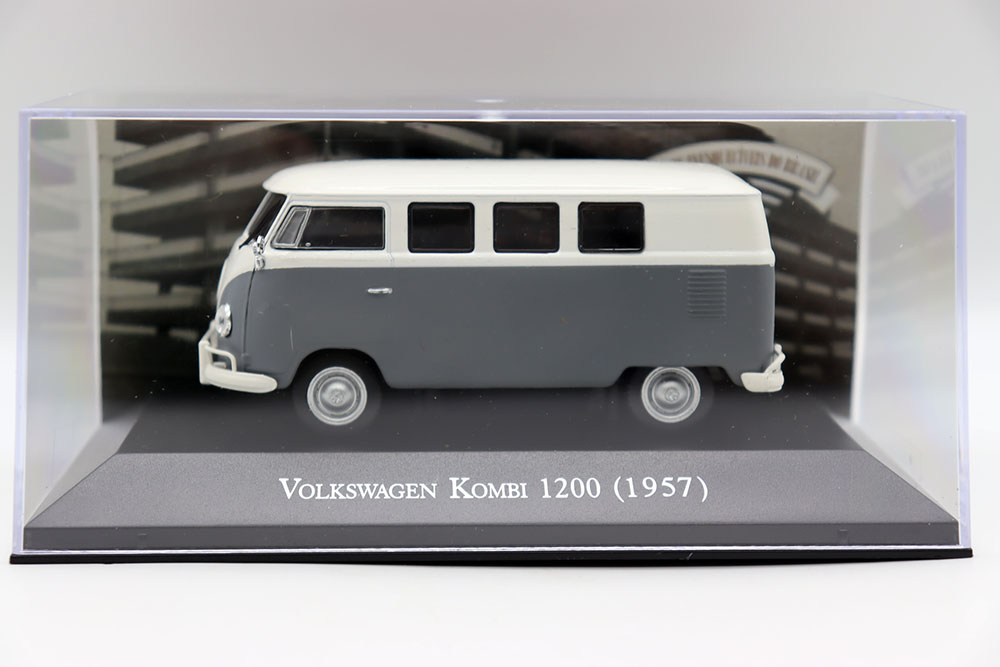 外贸1/43合金车VW大众面包车巴士客车模型玩具经典怀旧收藏摆件-图3