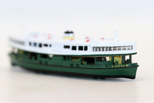 TINY 41微影玩具 香港天星小轮 银星号维港游船渡海轮船模型怀旧 - 图1
