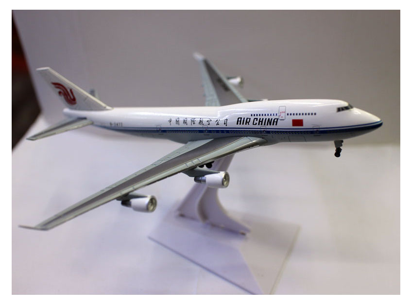 外贸1/400飞机模型747-400F B-2472中国航空客机合金仿真航模摆件 - 图3