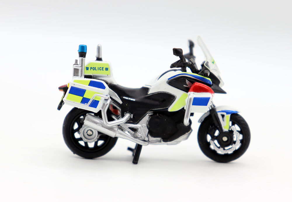 TINY微影1/43摩托车 HONDDA NC750P本*田香港摩托警车模型摆件-图1