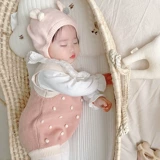 Детский осенний комбинезон, брендовый пуховик, трикотажный свитер, хлопковый комплект, в западном стиле