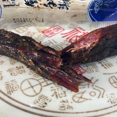 正品！包邮内蒙古风干牛肉干手撕风干牛肉干零食特产旭日牧场500g