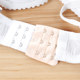 Underwear bra three rows anti-slip extended buckle