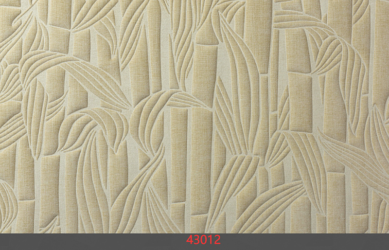 比利时ARTE进口墙布3D浮雕纺织面斑竹图案壁纸43010 43011 43012-图1