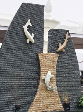 流水喷泉摆件庭院园林工艺品