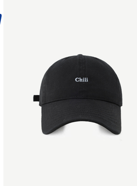 chill韩版简约字母刺绣帽
