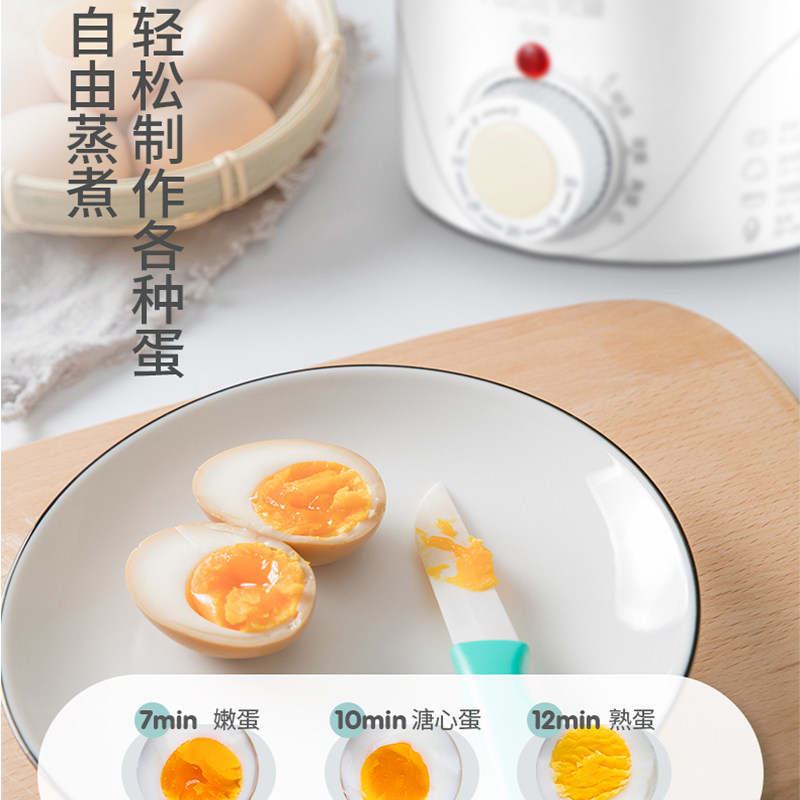 定时304不锈钢家用双层迷你蒸蛋器 友邦电器专营煮蛋器/蒸蛋器