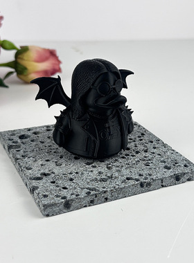 3d打印的玩具桌面摆件黑武士魔法老师鸭工艺品室内装饰工艺品