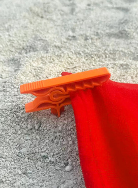 跨境现货 beach towel clip 沙滩毛巾夹 3D打印摆件野餐毯固定夹