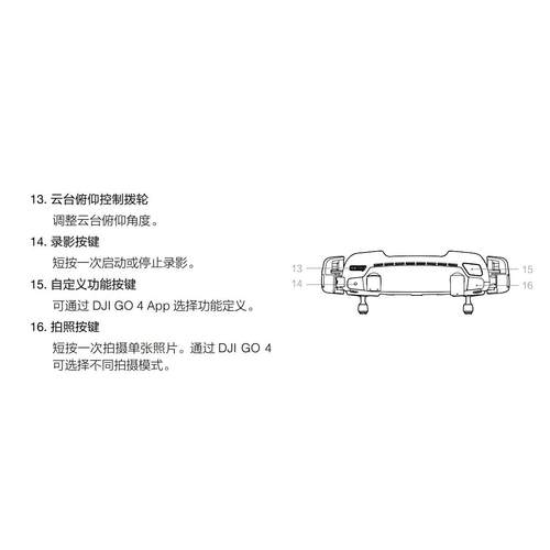 DJI大疆无人机御Air1遥控器 - 图1