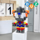 New student series particle building blocks three-dimensional 3D puzzle children's assembled educational building blocks gift toys