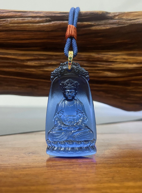 财神老舅 毗卢观音遮那佛大日如来佛像吊坠释迦摩尼项链挂件饰品