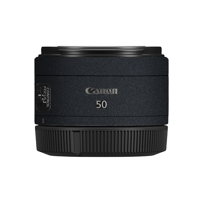 漫步驴适用于佳能RF50F1.8 STM镜头保护贴膜贴皮全包膜贴纸 - 图0