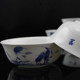 Underglaze color tableware noodle bowl Tao porcelain edge porcelain Jingdezhen