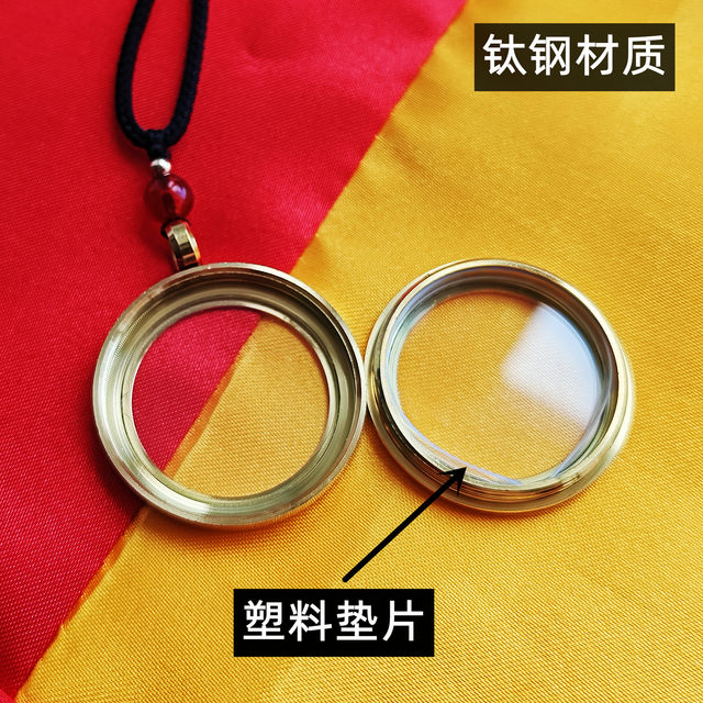 Mountain Ghost Money Protective Shell Gawu Box Necklace