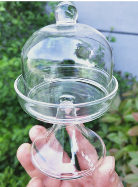 商业风玉石玻璃罩小饰品件包邮