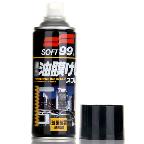 速特SOFT99油膜清洁剂 玻璃清洁防雾剂 驱雾清洁剂 （两用型） - 图0