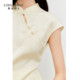 ເສື້ອຢືດ Chiffon ແບບຈີນໃໝ່ Qiushui Yiren
