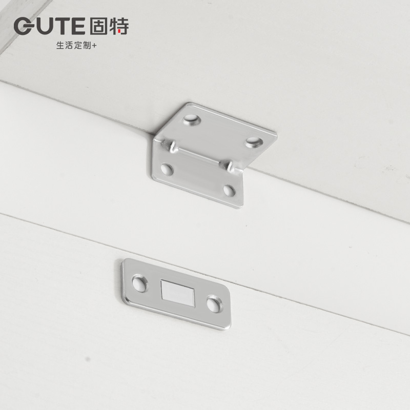 固特隐形超薄强磁力柜吸免打孔推拉门衣橱柜门磁条贴片吸合器门吸 - 图1