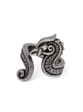 英国Alchemy暗黑哥特亚文化R252 Fafnirok北欧龙之末日开口戒指