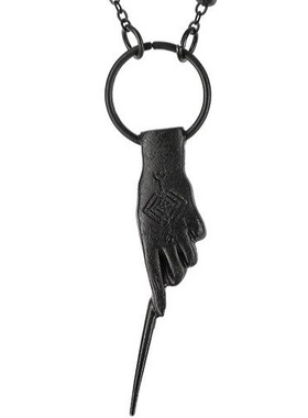 神秘手掌朋克暗黑哥特项链