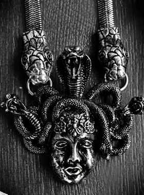 RESTYLE蛇骨链维京美杜莎