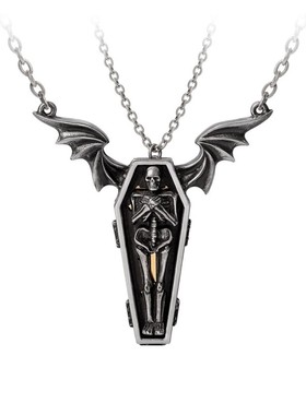 Alchemy英国A牌P970 Undying Homage不灭的敬仰哥特暗黑棺材项链