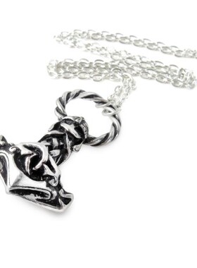 Alchemy Gothic VAP2 MJOLLNIR维京风铜制托尔之锤吊坠项链