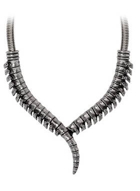 Alchemy P1007 THORACIC COLLAR 脊椎形结构暗黑哥特风项链