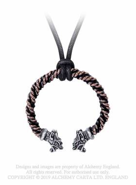 Alchemy Gothic P866 Egill's Torque Egill的项圈哥特蝙蝠项链