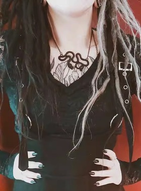 暗黑哥特亚文化朋克项链