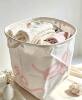 High-quality storage basket, large-capacity home fabric storage basket, clothing quilt, blanket, toy storage dirty clothes basket