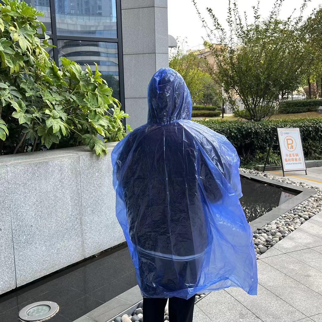 外单独立包装户外活动旅游游乐场看球赛便携一次性雨衣Q42 - 图2