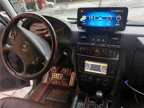 老款奔驰G500 G55 G级中控改装立屏导航大屏倒车影像carplay - 图3