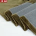 Mùa thu và mùa đông quần cotton dày nam và nữ Slim dày cộng với nhung cao eo mỏng phần XL quần trung niên cashmere ấm - Quần nóng lên Quần nóng lên